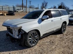 Salvage cars for sale from Copart Oklahoma City, OK: 2021 Cadillac Escalade Sport Platinum