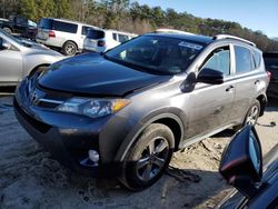 Salvage cars for sale at Seaford, DE auction: 2015 Toyota Rav4 XLE