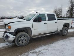 Salvage trucks for sale at London, ON auction: 2017 GMC Sierra K2500 Heavy Duty