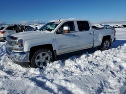 Chevrolet salvage cars for sale: 2017 Chevrolet Silverado K1500 LTZ