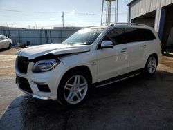 Salvage cars for sale at Chicago Heights, IL auction: 2013 Mercedes-Benz GL 550 4matic