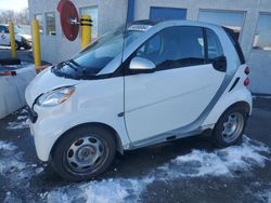 Smart salvage cars for sale: 2015 Smart Fortwo Pure