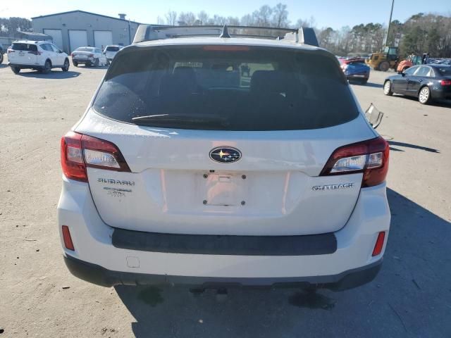 2016 Subaru Outback 2.5I Limited