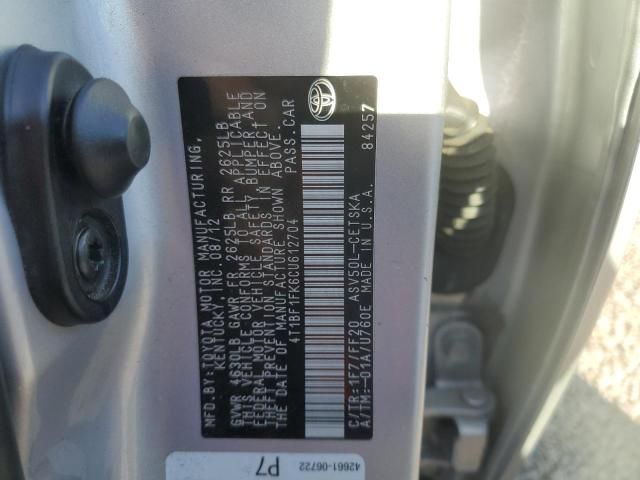 2012 Toyota Camry Base