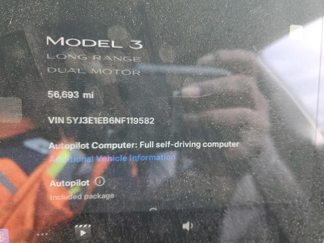 2022 Tesla Model 3