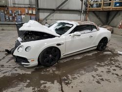 Bentley salvage cars for sale: 2016 Bentley Continental GTC V8