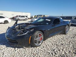 Salvage cars for sale at Temple, TX auction: 2014 Chevrolet Corvette Stingray 3LT