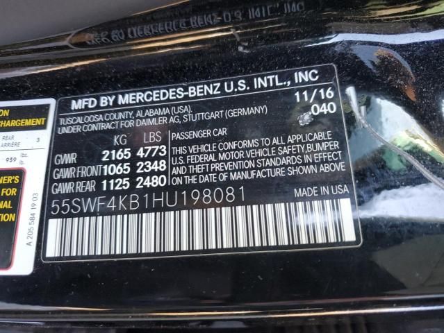 2017 Mercedes-Benz C 300 4matic