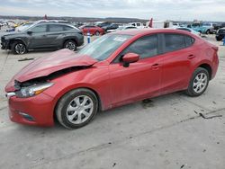 Salvage cars for sale at Grand Prairie, TX auction: 2017 Mazda 3 Sport