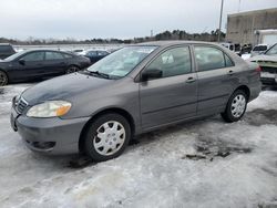 Salvage cars for sale at auction: 2005 Toyota Corolla CE