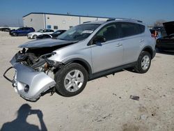 Salvage cars for sale at Haslet, TX auction: 2015 Toyota Rav4 LE