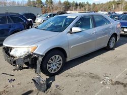 Salvage cars for sale at Exeter, RI auction: 2012 Toyota Camry Base