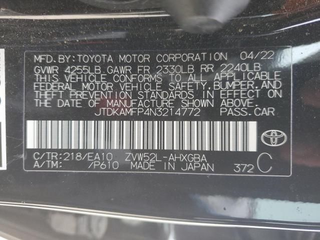 2022 Toyota Prius Prime LE