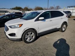 Salvage cars for sale at Sacramento, CA auction: 2019 Ford Edge SEL