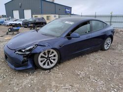 Salvage cars for sale at Magna, UT auction: 2022 Tesla Model 3