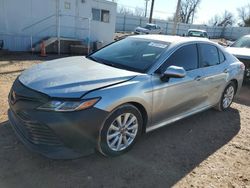 Salvage cars for sale at Oklahoma City, OK auction: 2020 Toyota Camry LE