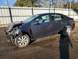 Salvage cars for sale at Austell, GA auction: 2016 Toyota Corolla L