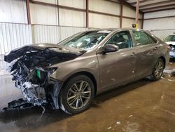 Toyota salvage cars for sale: 2015 Toyota Camry LE