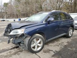 Salvage cars for sale at Austell, GA auction: 2015 Lexus RX 350 Base