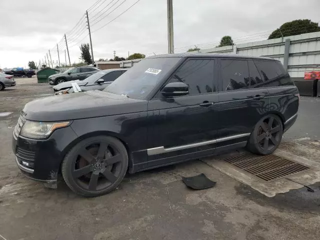 2013 Land Rover Range Rover Supercharged