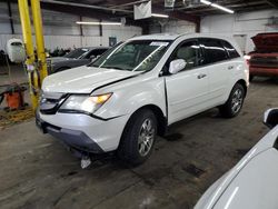 Acura salvage cars for sale: 2008 Acura MDX