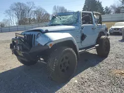 Salvage cars for sale at Gastonia, NC auction: 2012 Jeep Wrangler Sahara