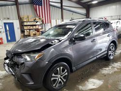 Salvage cars for sale at West Mifflin, PA auction: 2018 Toyota Rav4 LE