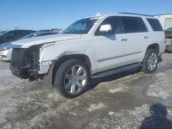 Salvage cars for sale at Kansas City, KS auction: 2016 Cadillac Escalade Luxury