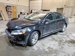 Salvage cars for sale at Candia, NH auction: 2013 Volkswagen Passat SEL