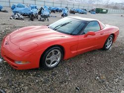 Salvage cars for sale at Magna, UT auction: 2001 Chevrolet Corvette