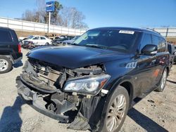 Salvage cars for sale at Spartanburg, SC auction: 2017 Infiniti QX80 Base