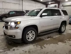 Salvage cars for sale at Avon, MN auction: 2018 Chevrolet Tahoe K1500 LT