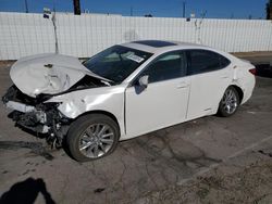 Carros salvage a la venta en subasta: 2017 Lexus ES 300H