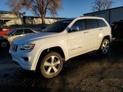 Salvage cars for sale at Albuquerque, NM auction: 2016 Jeep Grand Cherokee Overland