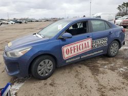 KIA rio Vehiculos salvage en venta: 2020 KIA Rio LX