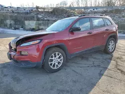 Salvage cars for sale at Marlboro, NY auction: 2015 Jeep Cherokee Sport