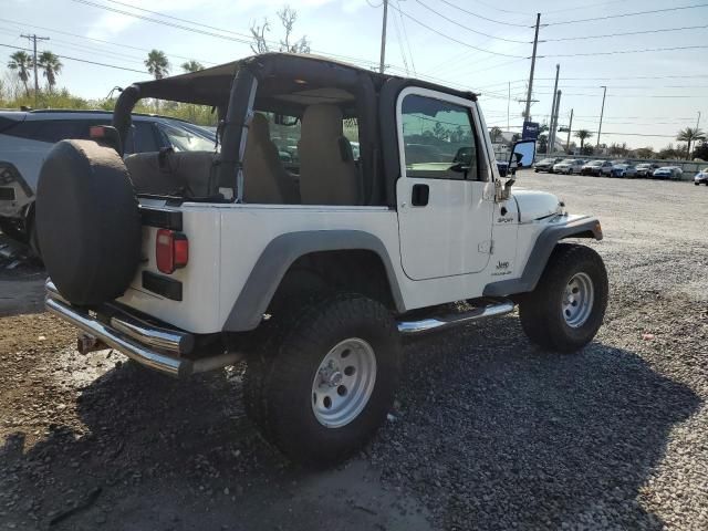 2005 Jeep Wrangler / TJ Sport