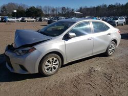 Salvage cars for sale at Charles City, VA auction: 2015 Toyota Corolla L