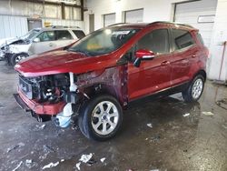 Salvage cars for sale at Chicago Heights, IL auction: 2022 Ford Ecosport SE