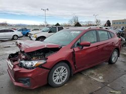 2018 Subaru Impreza Premium en venta en Littleton, CO