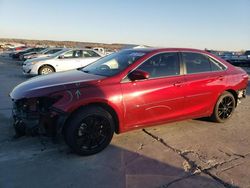 Toyota Camry xse Vehiculos salvage en venta: 2015 Toyota Camry XSE