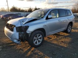 Salvage cars for sale from Copart Windsor, NJ: 2008 Toyota Highlander Hybrid