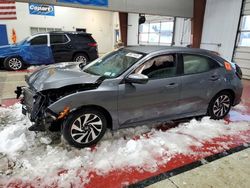 Salvage cars for sale at Angola, NY auction: 2018 Honda Civic LX