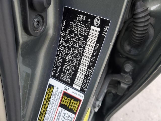 2012 Toyota Camry Base