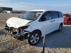 Salvage cars for sale at Kansas City, KS auction: 2012 Toyota Sienna Base