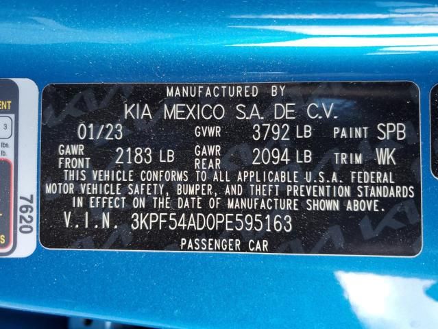 2023 KIA Forte GT Line