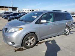 Toyota Sienna le salvage cars for sale: 2016 Toyota Sienna LE