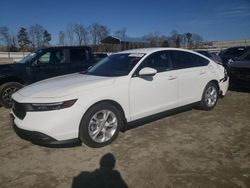 Salvage cars for sale at Spartanburg, SC auction: 2024 Honda Accord LX