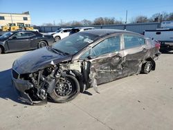 Salvage cars for sale from Copart Wilmer, TX: 2017 KIA Forte LX