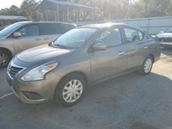 Salvage cars for sale at Savannah, GA auction: 2015 Nissan Versa S